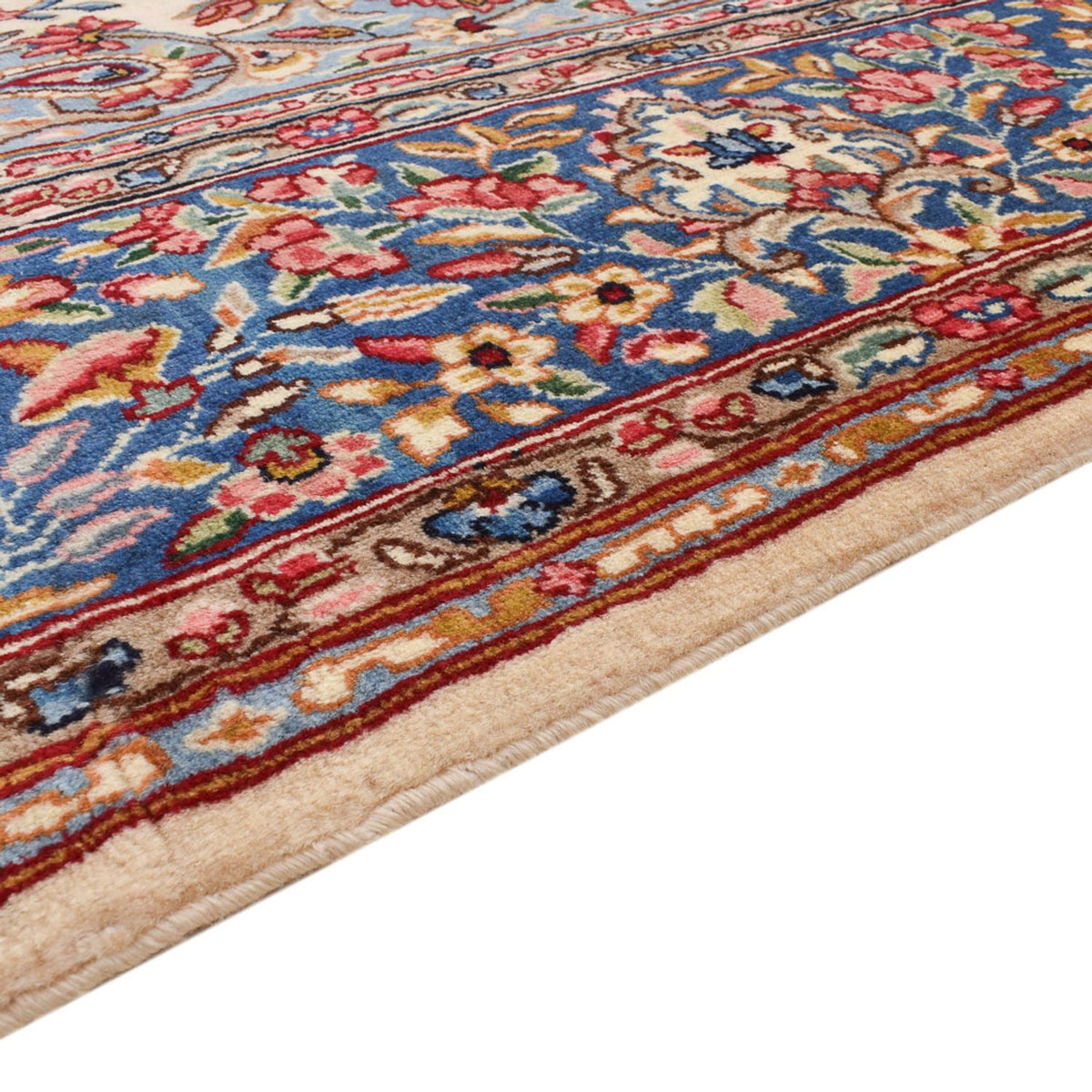 Rafsanjan Teppich 208x254cm - Perserteppich - beige