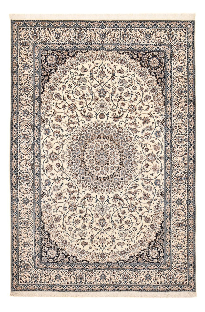 Nain - 6La Teppich 204x295cm - Perserteppich - creme