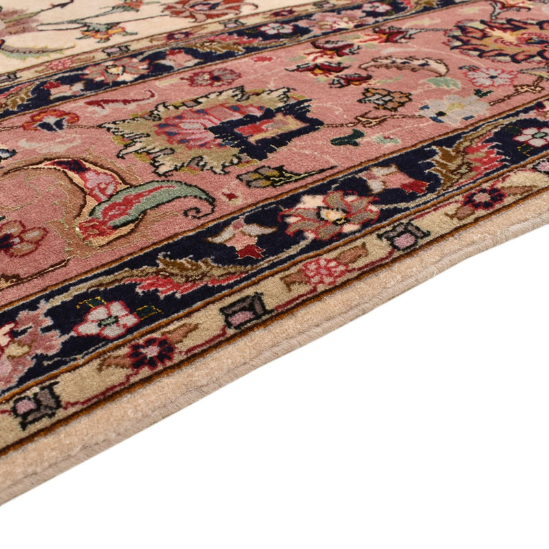 Täbriz - 50 Raj Teppich 204x294cm - Perserteppich - beige