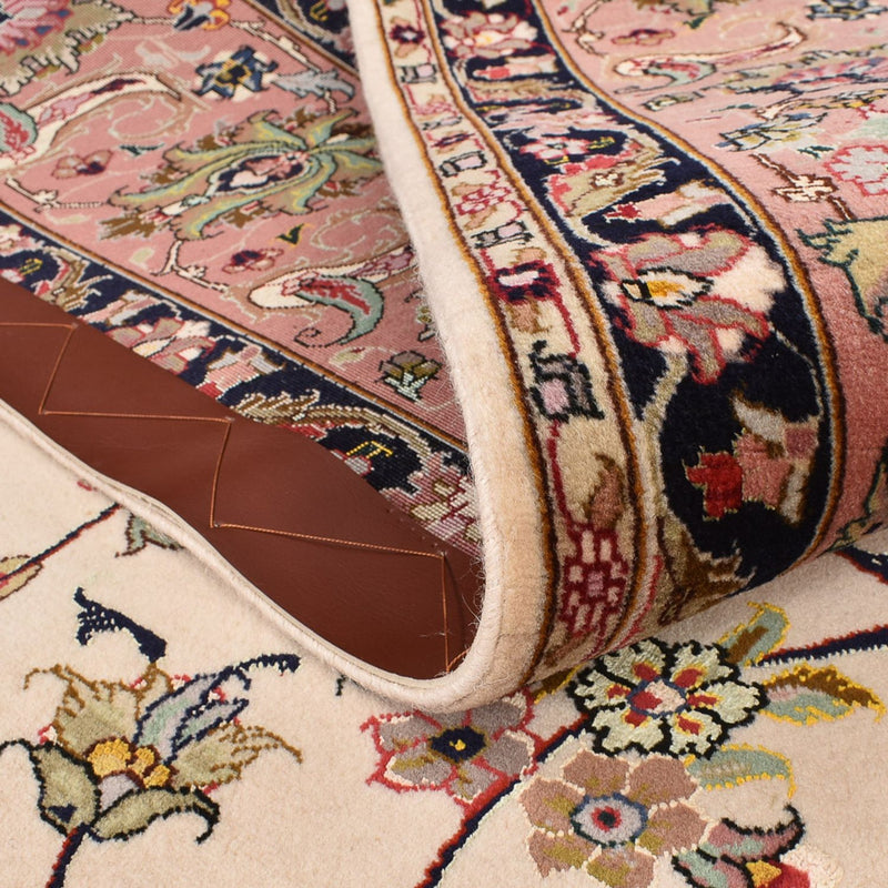 Täbriz - 50 Raj Teppich 204x294cm - Perserteppich - beige