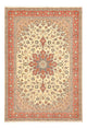 Täbriz - 50 Raj Teppich 203x296cm - Perserteppich - beige