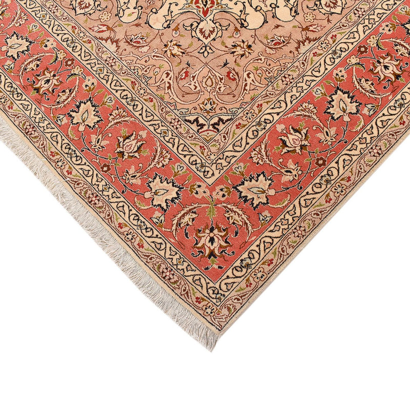Täbriz - 50 Raj Teppich 203x296cm - Perserteppich - beige