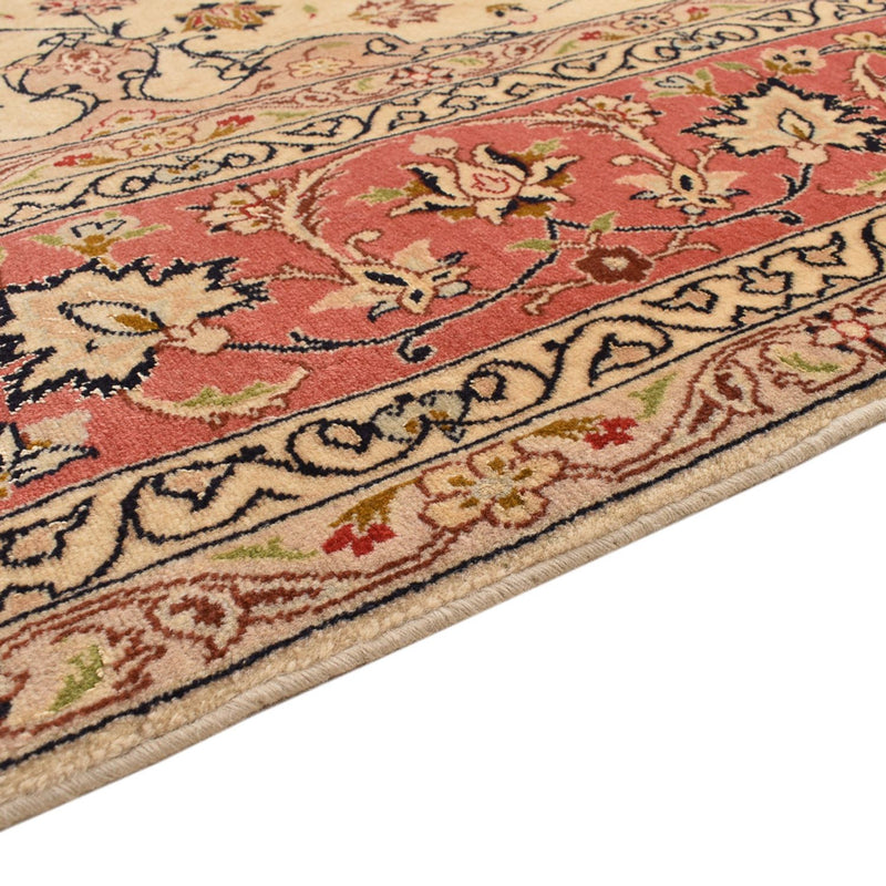 Täbriz - 50 Raj Teppich 203x296cm - Perserteppich - beige