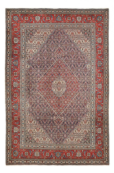 Täbriz - 50 Raj Teppich 200x308cm - Perserteppich - rost