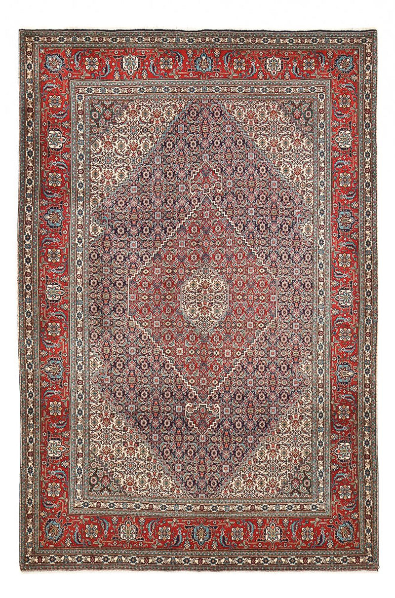 Täbriz - 50 Raj Teppich 200x308cm - Perserteppich - rost