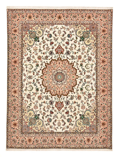 Täbriz - 50 Raj Teppich 204x266cm - Perserteppich - mehrfarbig