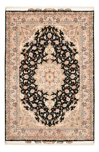 Täbriz - 50 Raj Teppich 158x255cm - Perserteppich - dunkelblau – product image