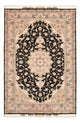 Täbriz - 50 Raj Teppich 158x255cm - Perserteppich - dunkelblau