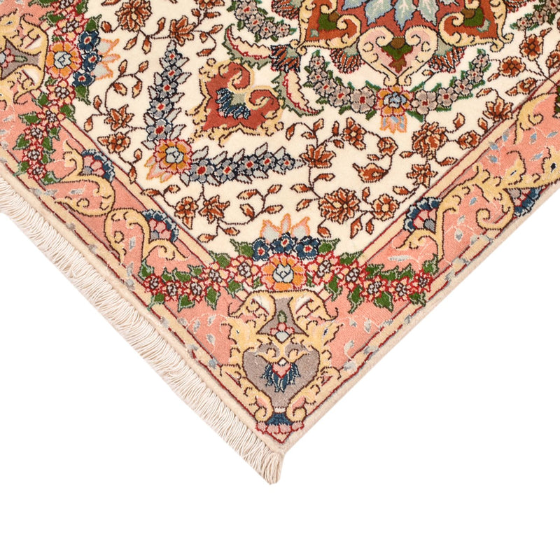 Täbriz - 50 Raj Teppich 60x90cm - Perserteppich - mehrfarbig