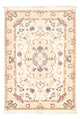 Täbriz - 50 Raj Teppich 60x91cm - Perserteppich - creme