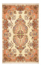 Täbriz - 50 Raj Teppich 104x169cm - Perserteppich - beige