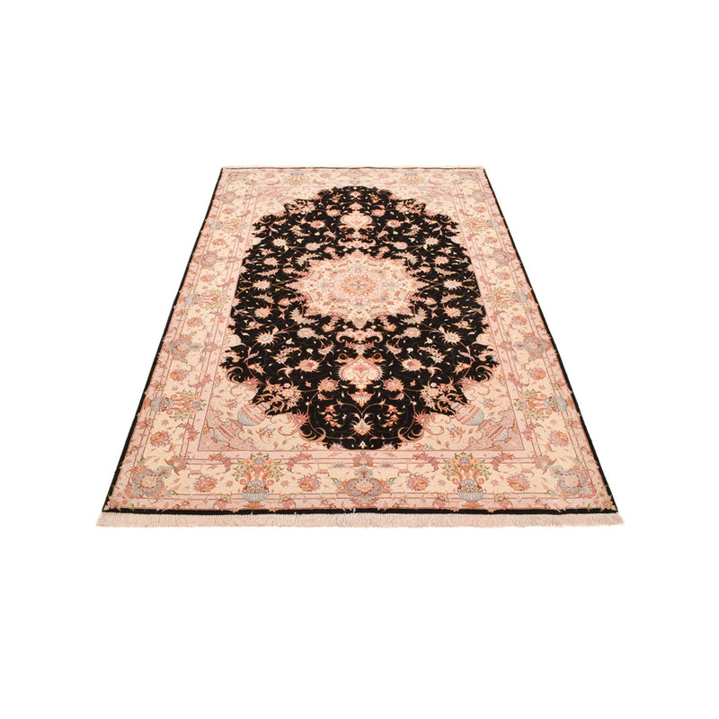Täbriz - 50 Raj Teppich 165x251cm - Perserteppich - dunkelblau