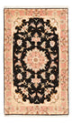 Täbriz - 50 Raj Teppich 74x123cm - Perserteppich - dunkelblau