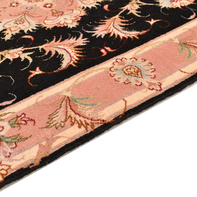 Täbriz - 50 Raj Teppich 74x123cm - Perserteppich - dunkelblau