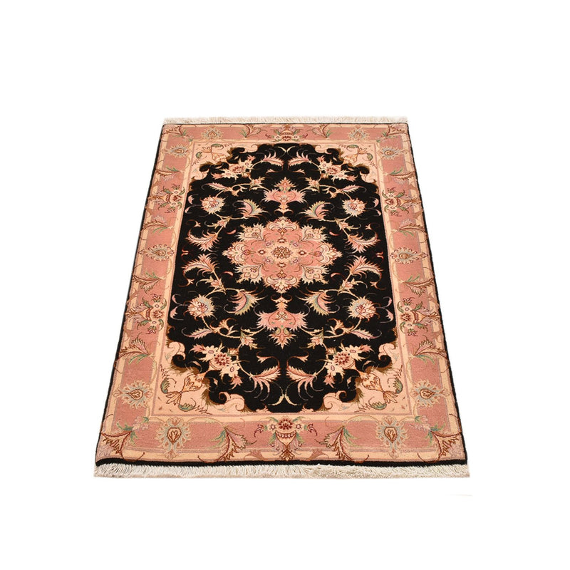 Täbriz - 50 Raj Teppich 74x123cm - Perserteppich - dunkelblau