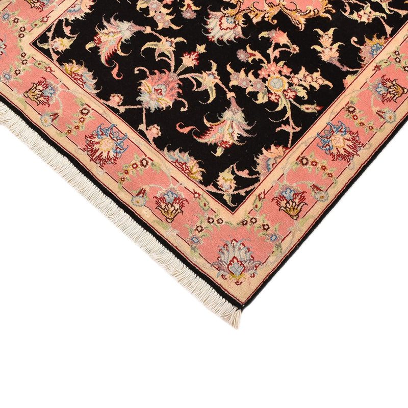 Täbriz - 50 Raj Teppich 73x121cm - Perserteppich - dunkelblau