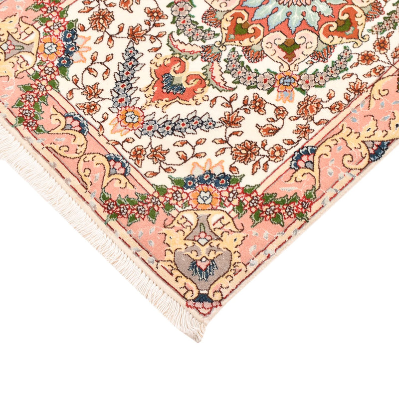Täbriz - 50 Raj Teppich 60x90cm - Perserteppich - mehrfarbig