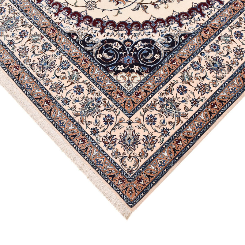 Nain - 6La Teppich 210x321cm - Perserteppich - creme