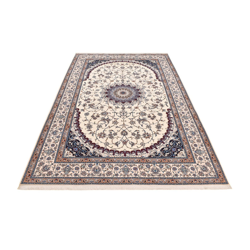 Nain - 6La Teppich 210x321cm - Perserteppich - creme