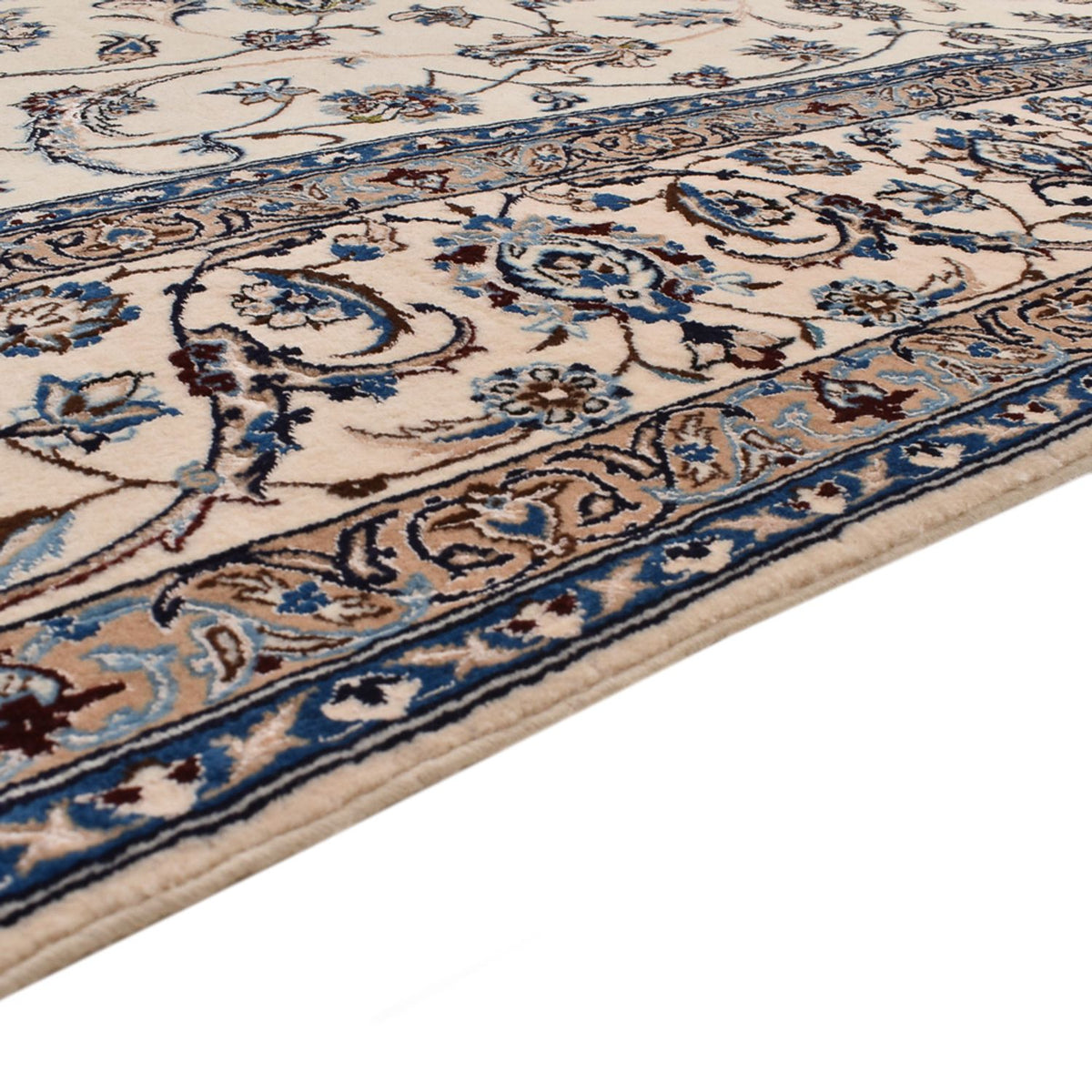 Nain - 6La Teppich 206x298cm - Perserteppich - creme