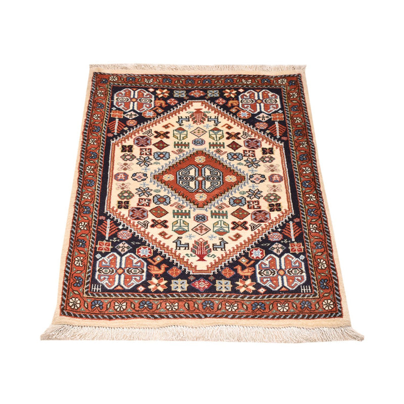 Kaschkuli Teppich 64x95cm - Perserteppich - mehrfarbig