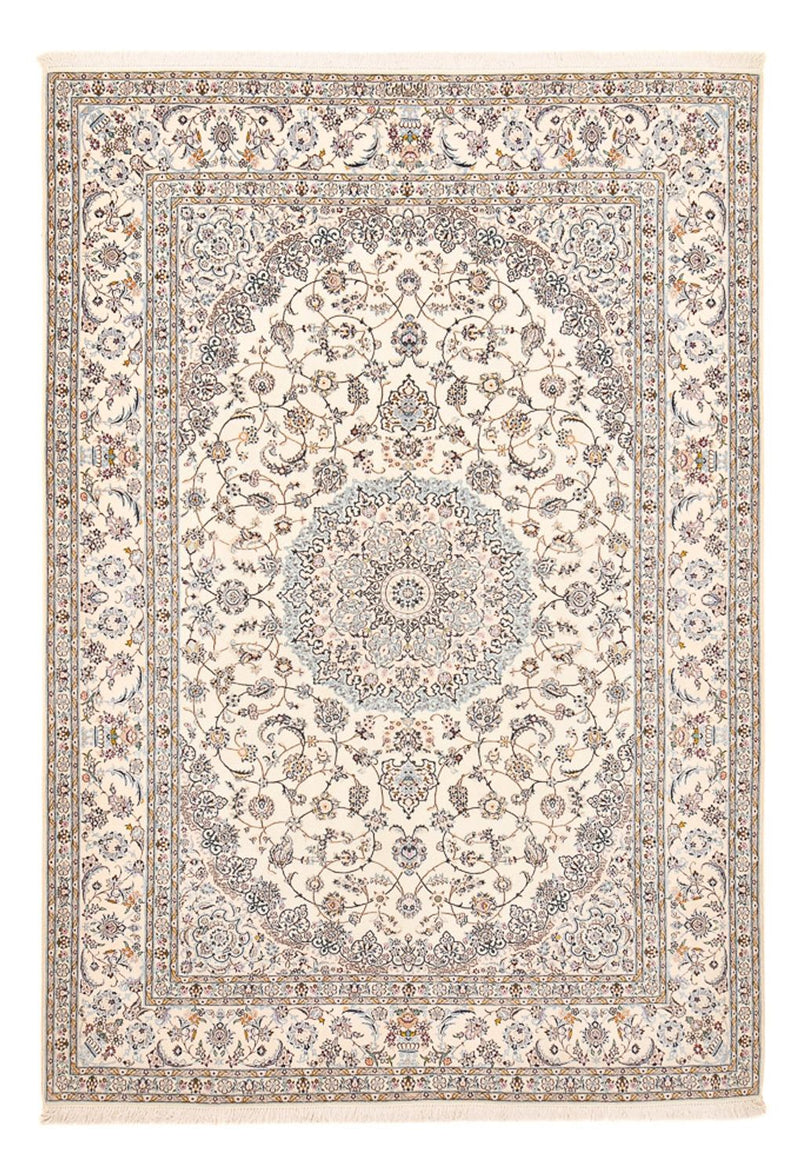Nain - 6La Teppich 200x295cm - Perserteppich - creme