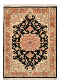 Täbriz - 60 Raj Teppich 100x145cm - Perserteppich - dunkelblau – product image