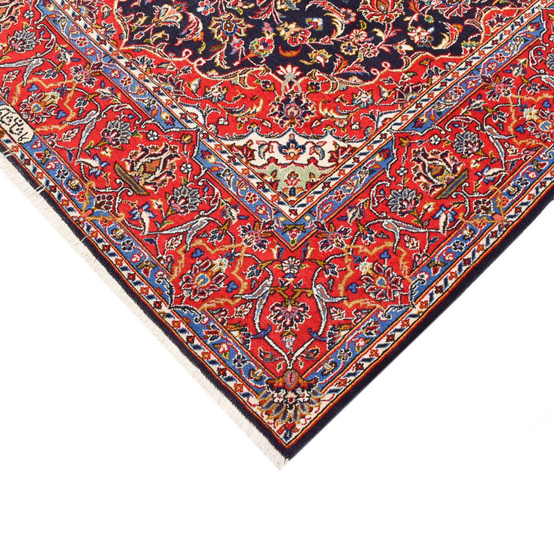 Keshan Teppich 143x217cm - Perserteppich - dunkelblau