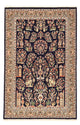 Ilam Teppich 130x200cm - Perserteppich - dunkelblau