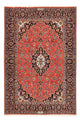 Keshan Teppich 115x173cm - Perserteppich - rot