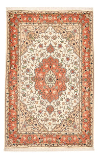 Täbriz - 60 Raj Teppich 102x160cm - Perserteppich - beige – product image