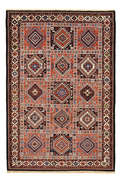 Yalameh Teppich 160x243cm - Perserteppich - hellrot