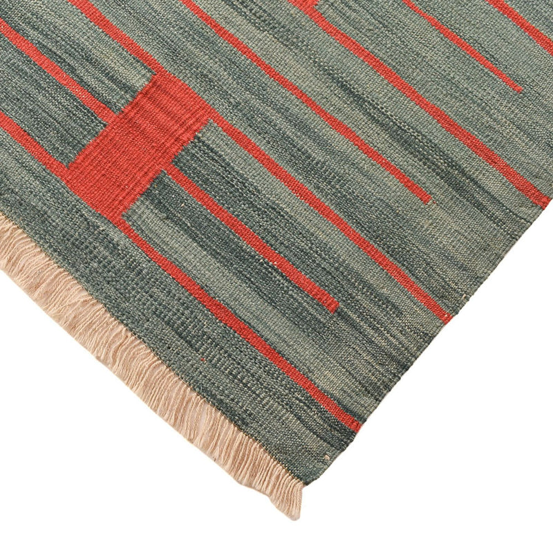 Kelim Teppich - Trendy - 193 x 291 cm - mehrfarbig