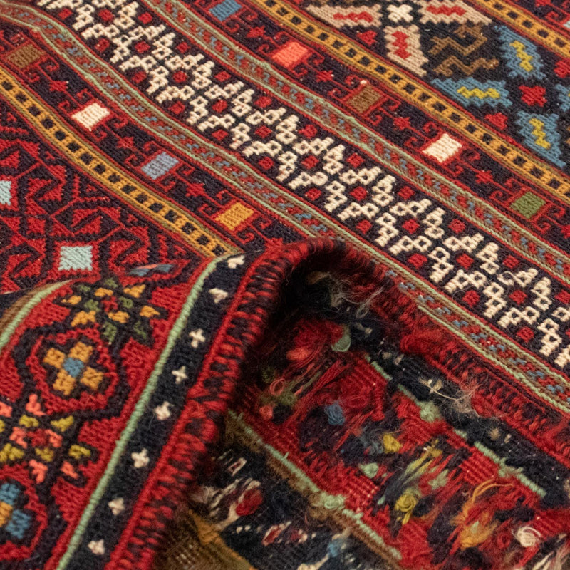 Afshar Sirjan Teppich 196x293cm - Perserteppich - mehrfarbig