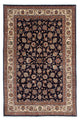 Kaschmar Teppich 190x288cm - Perserteppich - schwarz
