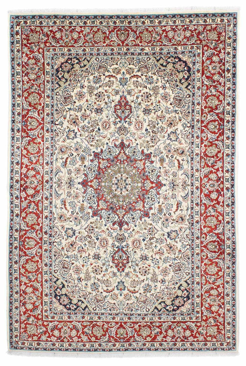 Najafabad Teppich 207x305cm - Perserteppich - beige
