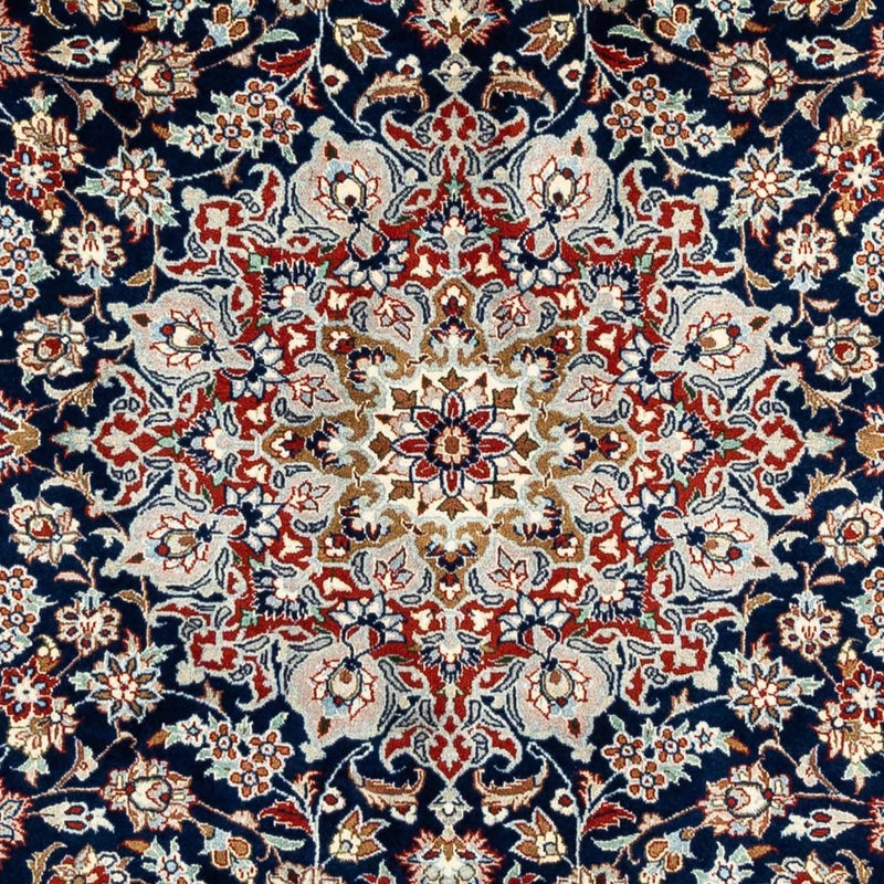 Golpayegan Teppich 213x295cm - Perserteppich - dunkelblau