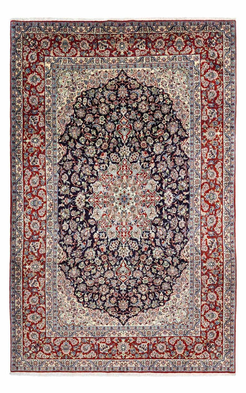 Golpayegan Teppich 217x325cm - Perserteppich - dunkelblau