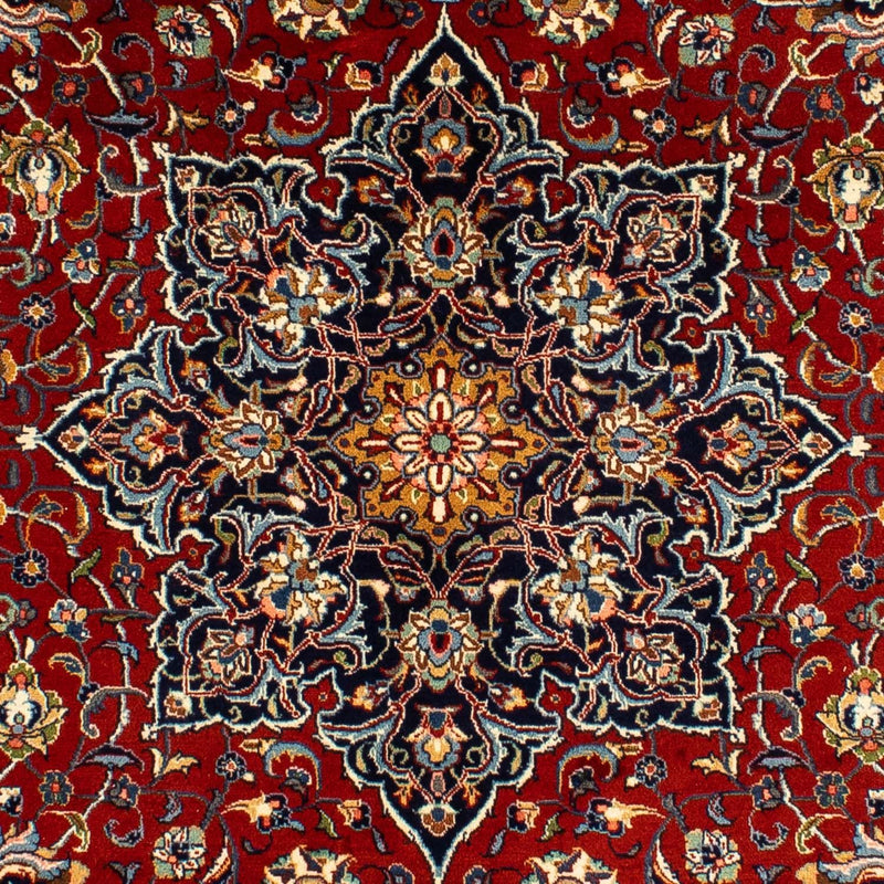 Golpayegan Teppich 214x312cm - Perserteppich - dunkelrot