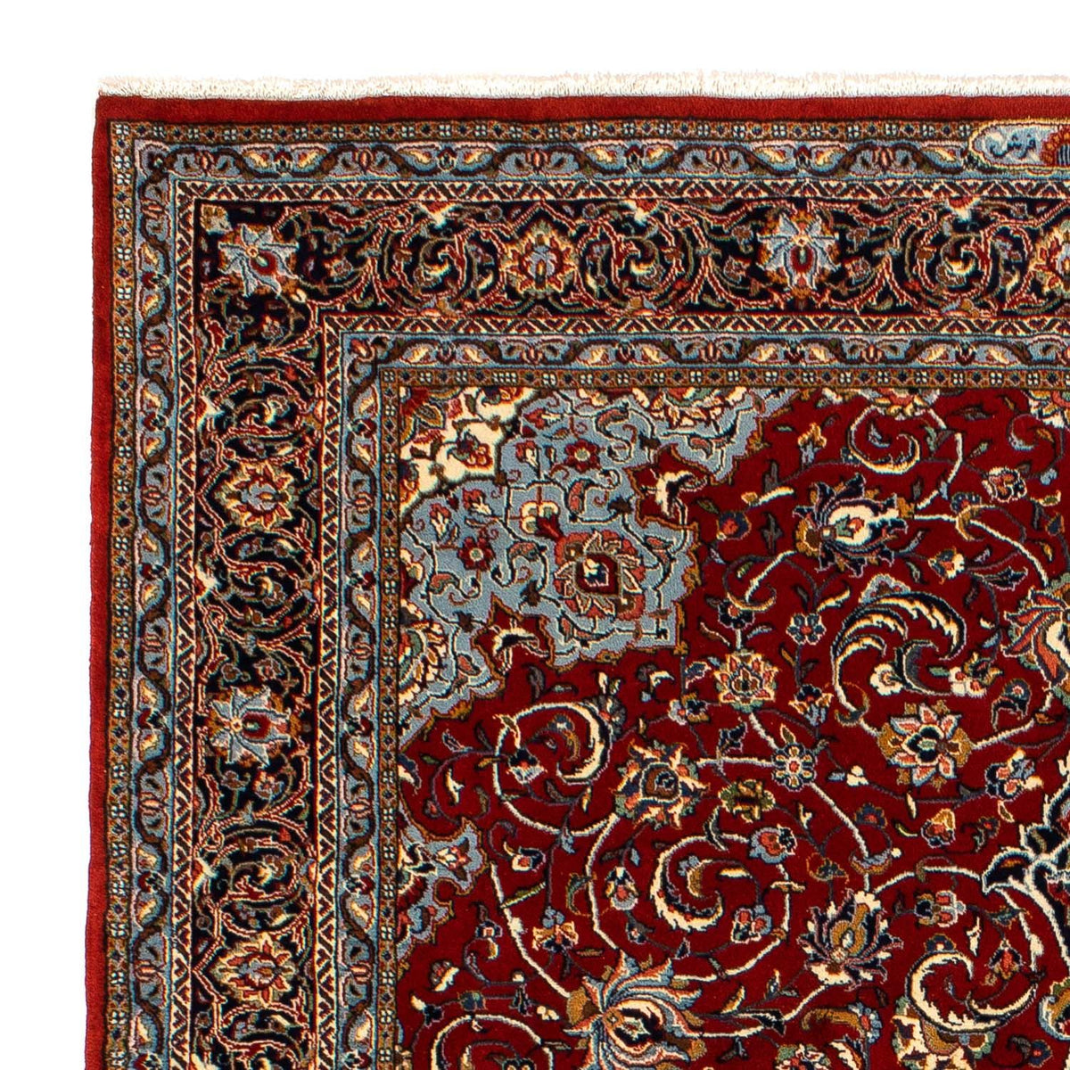 Golpayegan Teppich 214x312cm - Perserteppich - dunkelrot