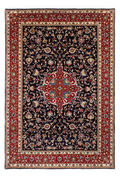 Golpayegan Teppich 202x302cm - Perserteppich - dunkelblau
