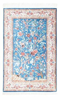 Ghom Teppich 75x118cm - Perserteppich - hellblau – product image