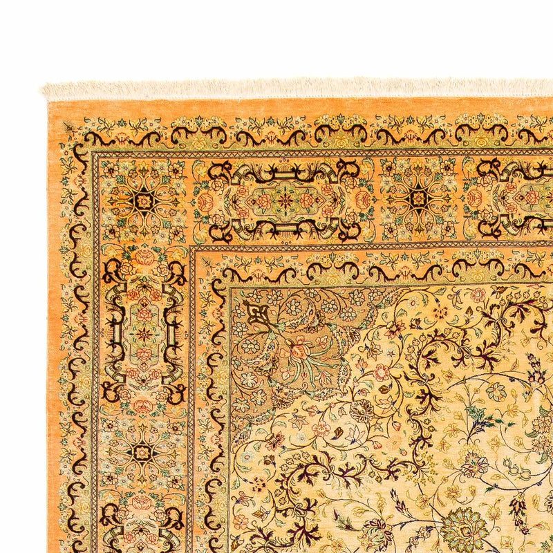 Ghom Teppich 198x324cm - Perserteppich - beige