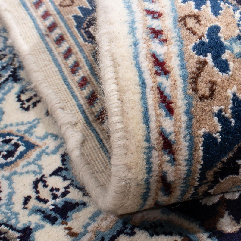 Nain Teppich 198x207cm - Perserteppich - dunkelblau