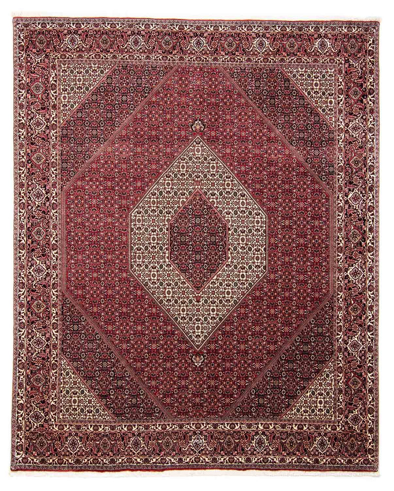Bidjar Teppich 250x303cm - Perserteppich - dunkelrot