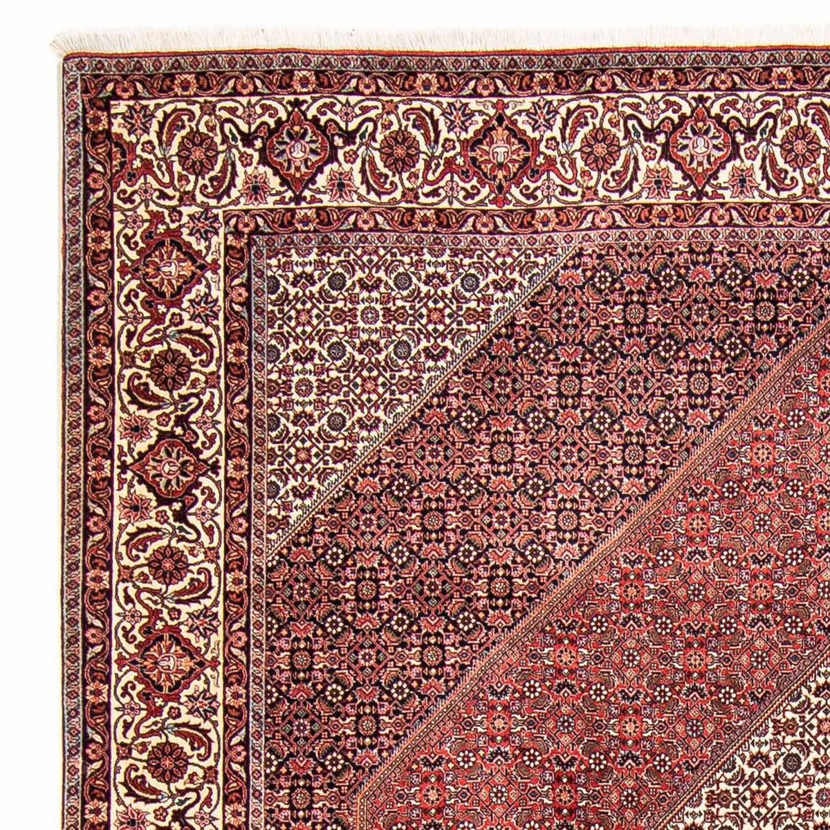 Bidjar Teppich 256x309cm - Perserteppich - dunkelrot