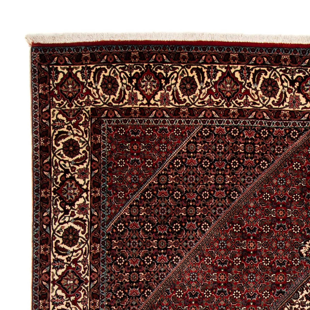 Bidjar Teppich 200x259cm - Perserteppich - dunkelrot