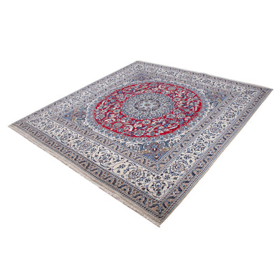 Nain Teppich 194x209cm - Perserteppich - dunkelrot