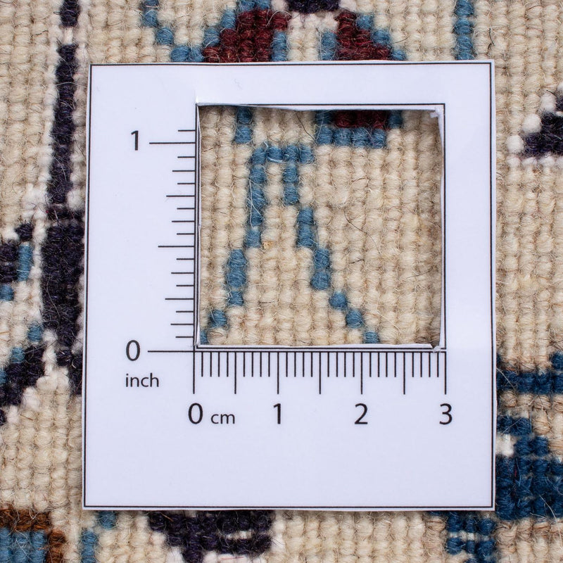 Nain Teppich 194x209cm - Perserteppich - dunkelrot