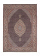 Täbriz Teppich 207x296cm - Perserteppich - dunkelblau